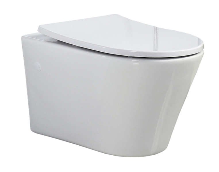 Подвесной унитаз BelBagno Flay-R безободковый BB506CH