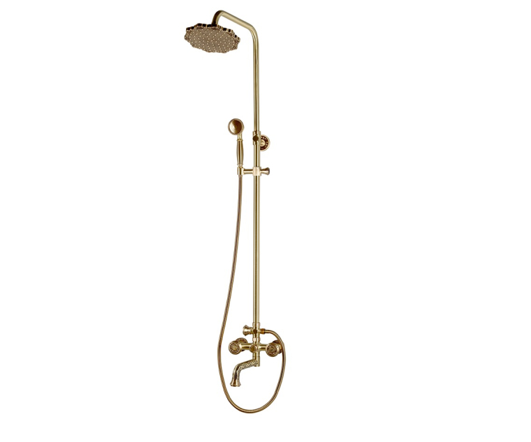 Душевая стойка Bronze de Luxe ROYAL 10121PF бронза