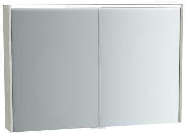Шкаф-зеркало VitrA Metropole 102 61294 серебристый дуб