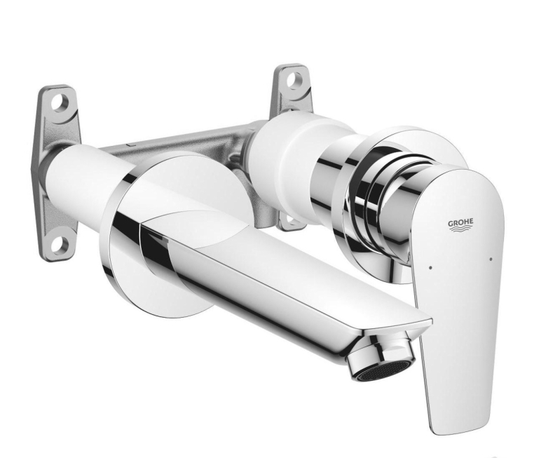 Смеситель для раковины Grohe BauEdge 20474001 со скрытой частью, хром