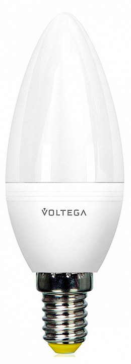 Лампа светодиодная Voltega Simple E14 6Вт 2800K VG2-C2E14warm6W