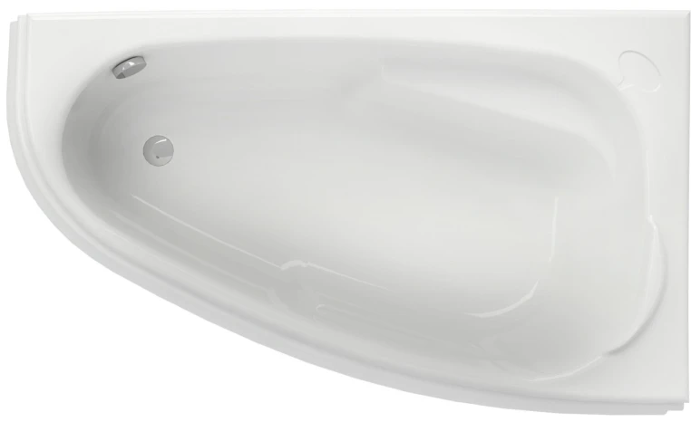 Акриловая ванна Cersanit Joanna 140x90 асимметричная правостороняя (63090)
