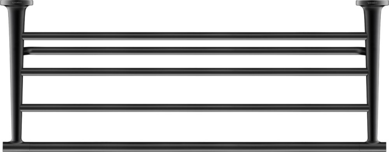 Полочка для полотенец Duravit Starck 0099444600 61x23.2 см черная