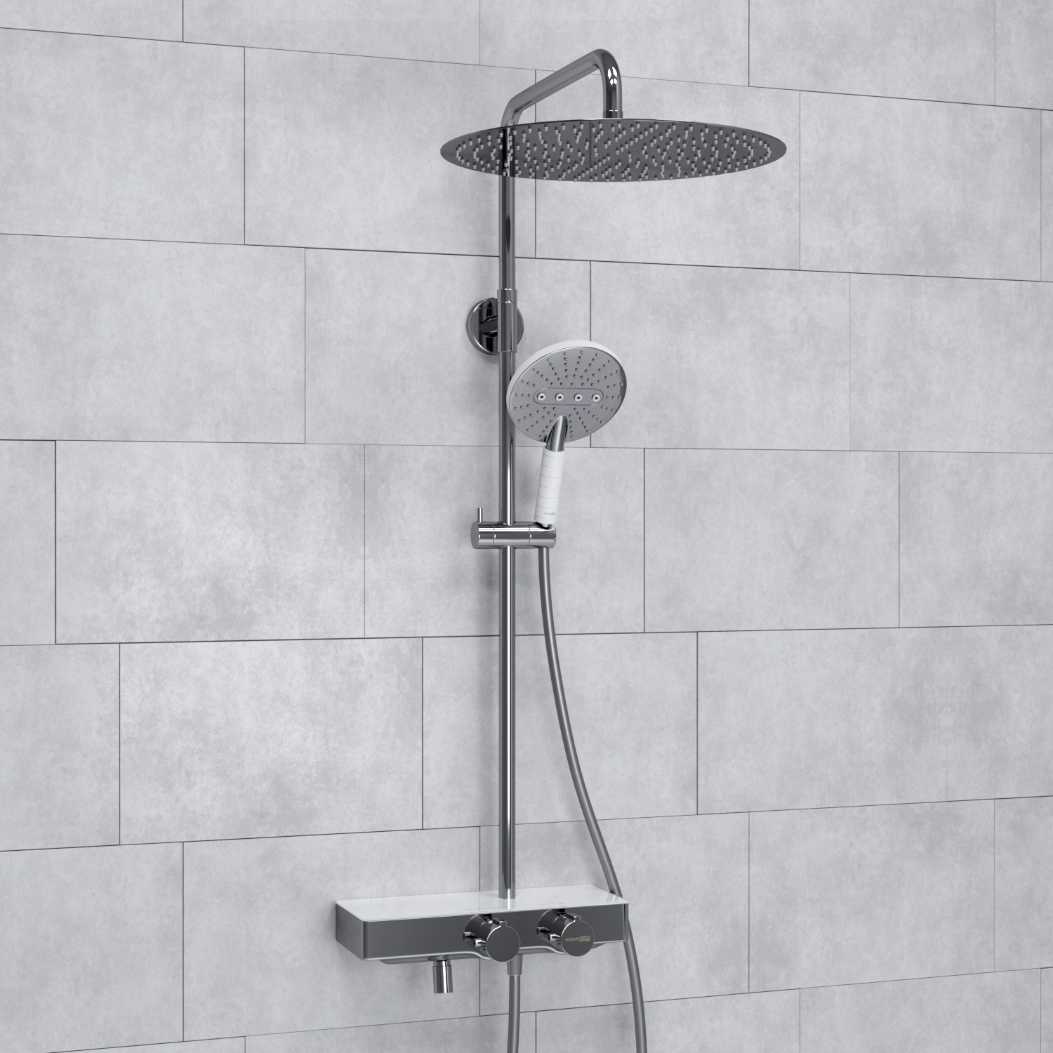 A113.117.059.CH Thermo Душевой комплект с термостатическим смесителем