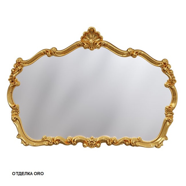 Зеркало асимметричное 122x86 Caprigo PL900-ORO золото
