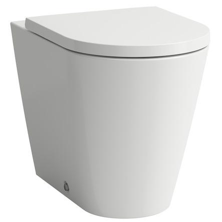 Чаша напольного унитаза Laufen Kartell безободковая 8.2333.7.000.000.1