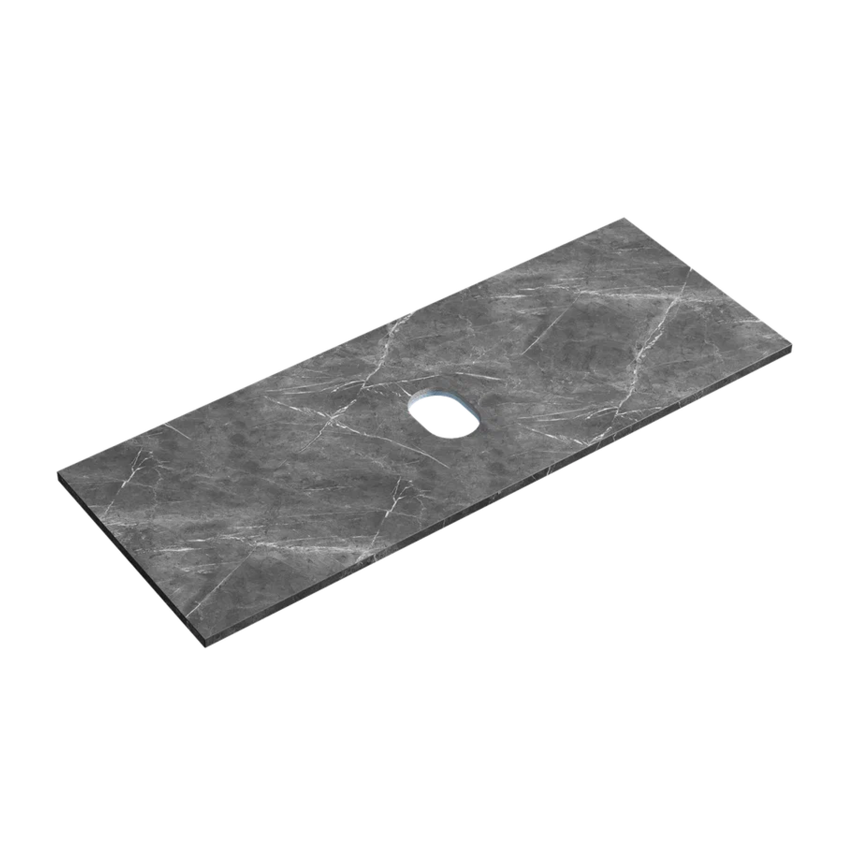 Столешница для ванной комнаты SANCOS 900х460, цвет kreman, арт. TT90A2X