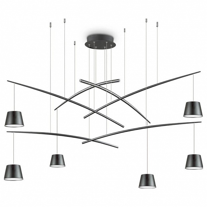 Подвесной светильник Ideal Lux Fish FISH SP6 NERO