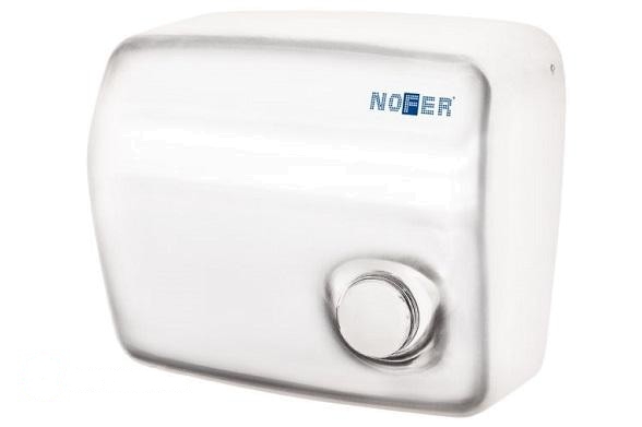 Сушилка для рук NOFER KAI c кнопкой 1500 W белая 01250.W (01250.W)