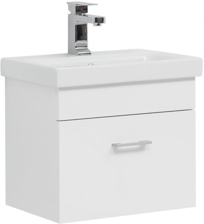 Тумба с раковиной Aquanet Нота 50 Moduo Slim (00246955+S-UM-MOD50SL/1)