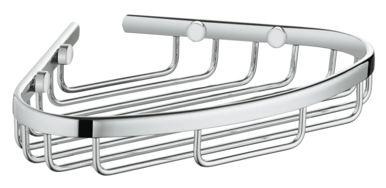 Полочка-решетка угловая GROHE BauCosmopolitan 200 мм 40664001 хром