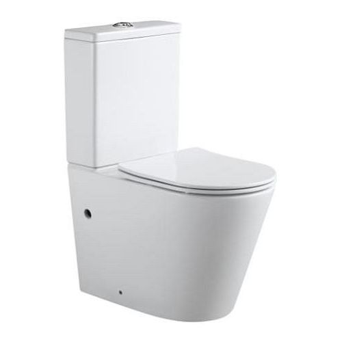 Напольный унитаз Aquanet Atago 2.0 с бачком и микролифтом, безободковый 00257418