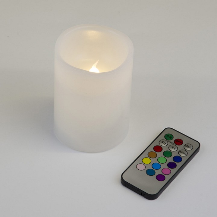 Свеча декоративная Uniel Свеча ULD-F052 RGB RC CANDLE