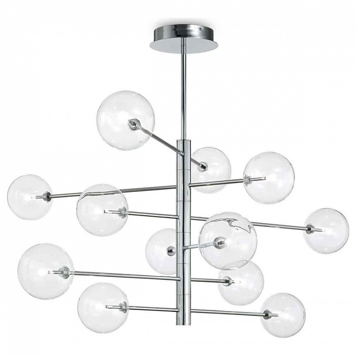 Люстра на штанге Ideal Lux Equinoxe EQUINOXE SP12 CROMO