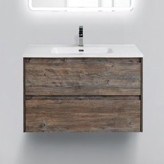 Тумба с раковиной BelBagno Kraft 90 pino pasadena (KRAFT-900-2C-SO-PP+BB900ETL)
