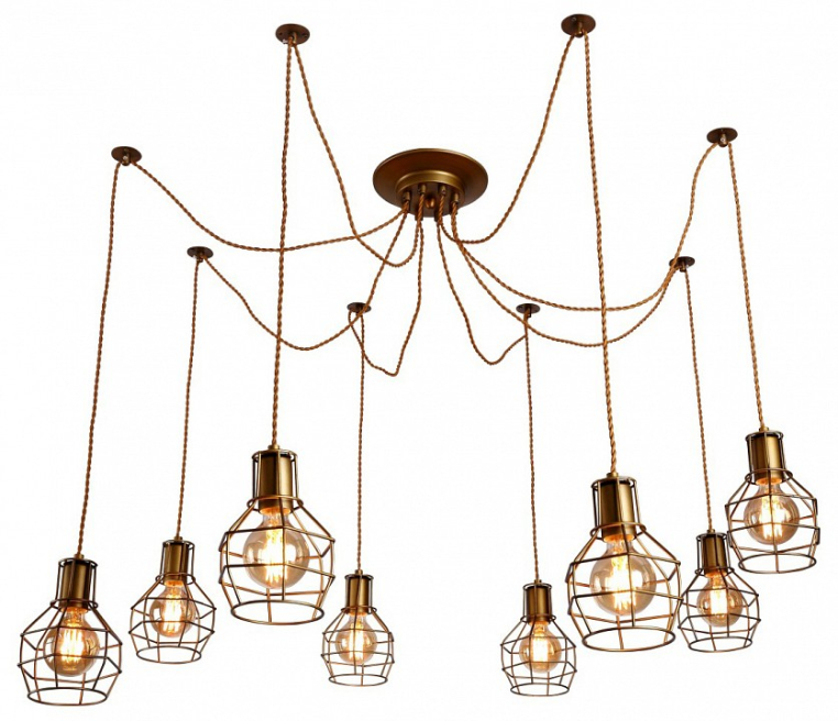 Подвесной светильник Arte Lamp Interno A9182SP-8BZ