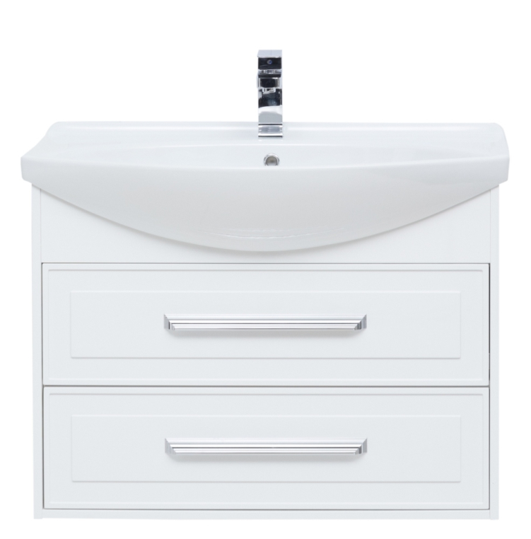 Тумба под раковину Aquanet Остин 85 белый (под раковину Стиль) 00252672