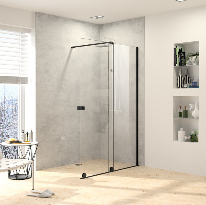 Дверь раздвижная односекционная Huppe Walk-In R 140x200 см Xtensa pure ХТ0205.123.321