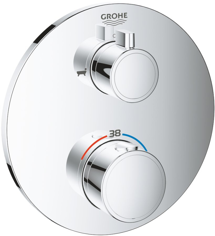 Термостат для ванны с душем Grohe Grohtherm 24077000