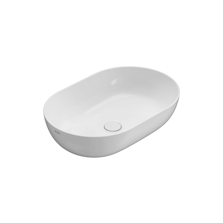 Globo B6O60BI Раковина T-Edge для установки на столешницу, размер 60х41 см, цвет bi (Bianco)