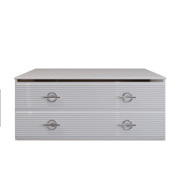 Тумба для раковины Angelo Bagno Aria 80 см белая-хром (AR80WC)