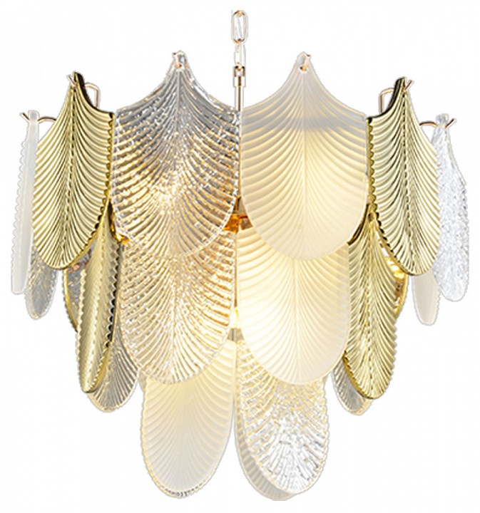 Подвесная люстра Natali Kovaltseva FAVORIT FAVORIT 91005/8C GOLD WHITE