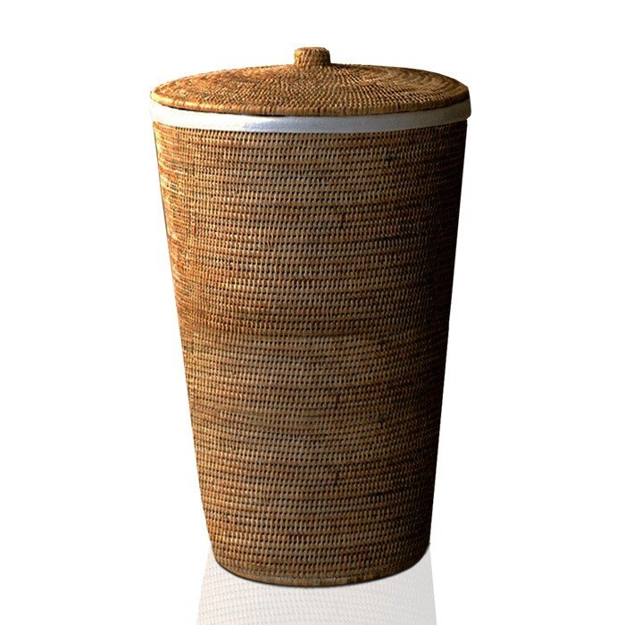 Корзина для белья Decor Walther 0922392 - BASKET WB ротанг темный