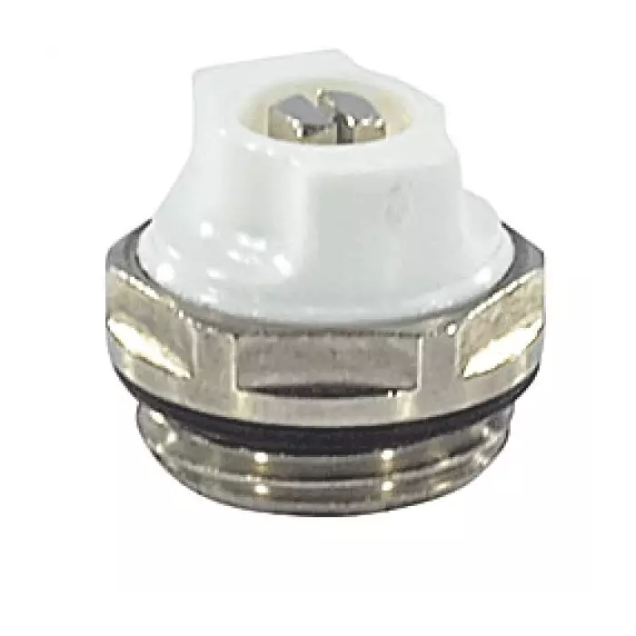 Кран Маевского ручной латунь Ду 15 Ру10 G1/2" НР под отвертку Icma 82705AD06