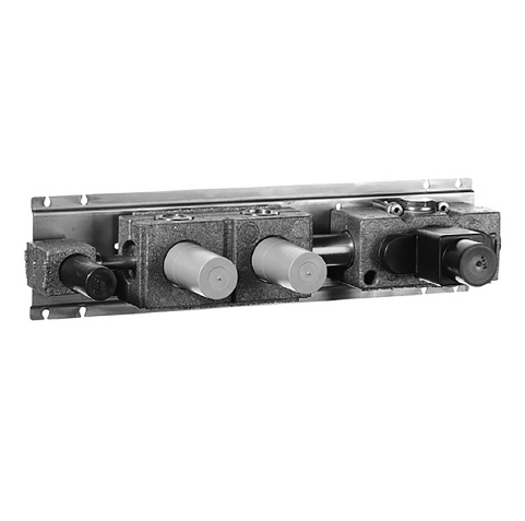 Внутренняя часть термостатического смесителя для душа Fantini 1900D212A 3/4&quot; с двумя выпуска