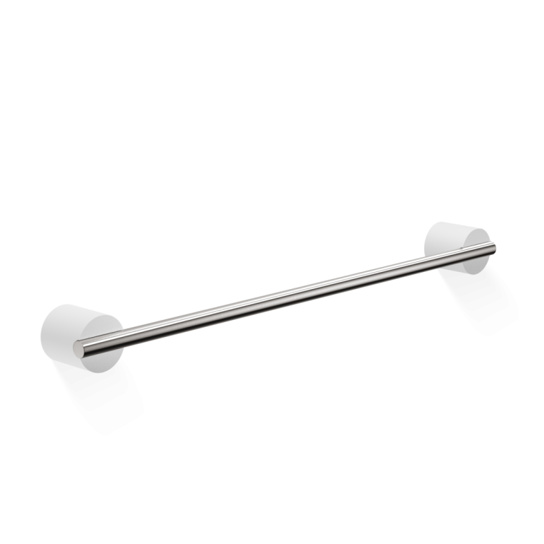Полотенцедержатель Decor Walther 0975155 - STONE HTE45  Белый / Сталь матовая