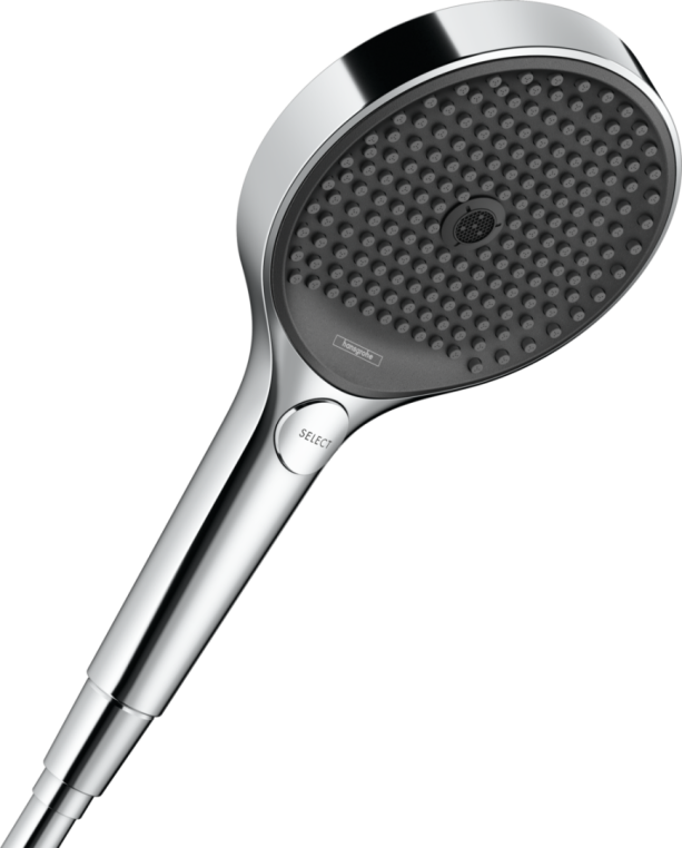 Душевая лейка Hansgrohe Rainfinity 130 26865000 черный хром