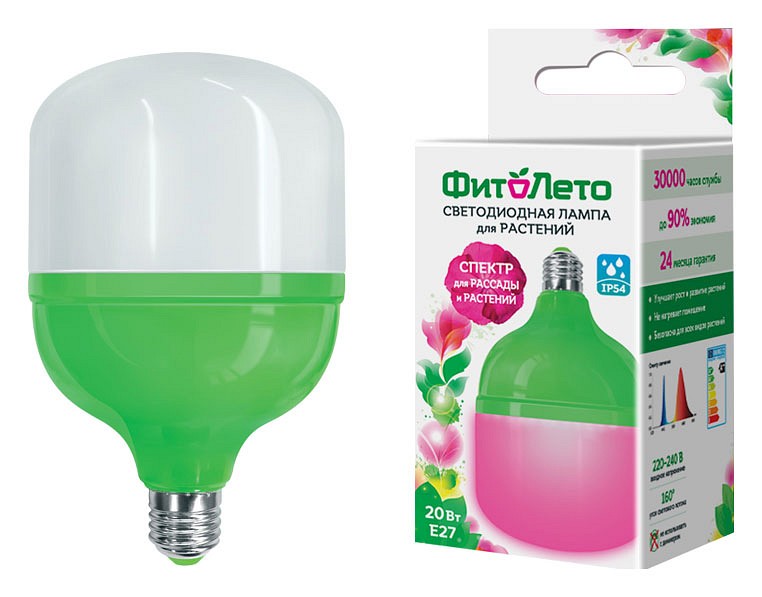 Лампа светодиодная Uniel E27 20Вт K LED-M80-20W/SPSB/E27/FR PLS55GR