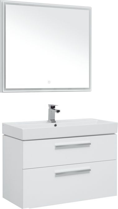 Мебель для ванной Aquanet Nova 90 белый (2 ящика) 00243256