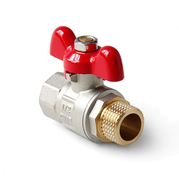 Кран шаровой Pro Aqua 1 1/4F-1 1/4M НВ (бабочка) FWB61-m32-f32x (FWB61-m32-f32x)