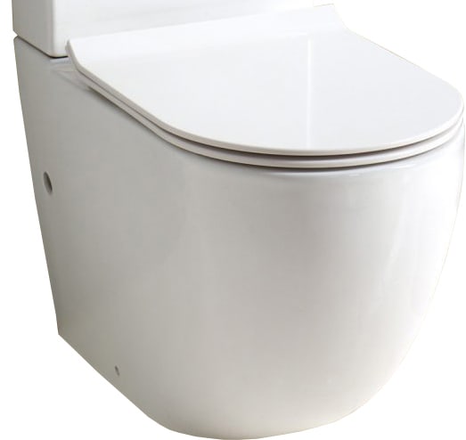 Чаша напольного унитаза BelBagno Sfera-R безободковая BB006CPR