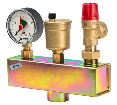 Watts KSG 30 Группа безопасности 3 бар (до 50 кВт) (10005198)