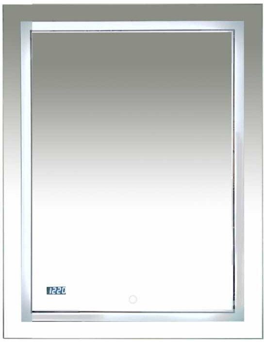 Зеркало Misty Неон LED 600х800 П-Нео060080-2ПРСЧДВП