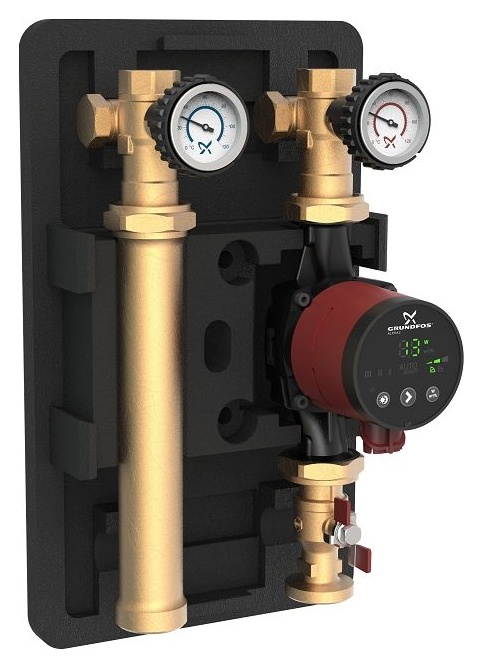 Насосная группа Grundfos HEATMIX D25 ALPHA2 60 (99309068)