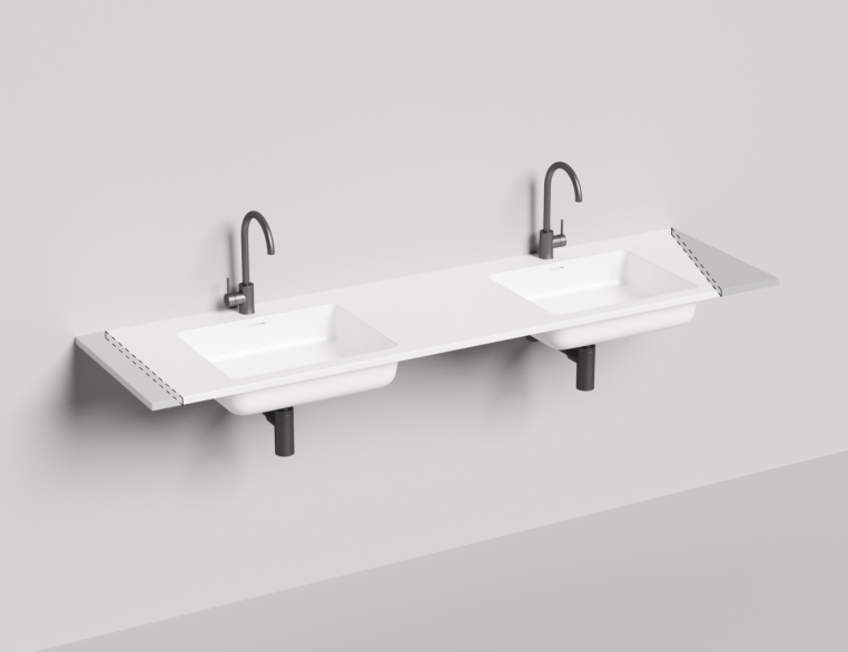 Раковина Salini Onda 180x50 1402202M S-Stone