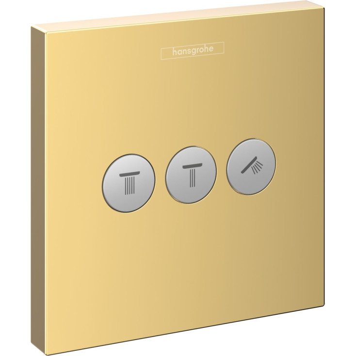 Переключатель потоков Hansgrohe Select 15764990 золото