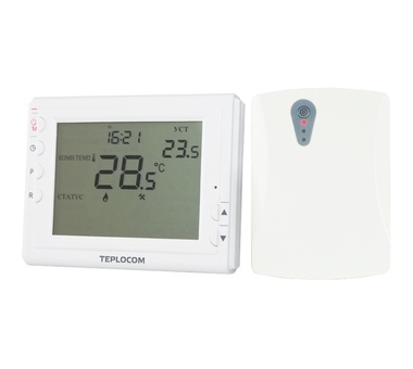 Teplocom  Термостат комнатный Teplocom TS-Prog-2AA/3A-RF (TM-915)