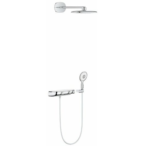 Душевая система с термостатическим смесителем Grohe Rainshower SmartControl 26443000