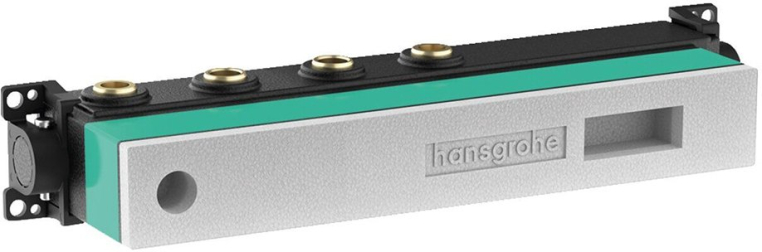 Скрытая часть термостатического смесителя для душа Hansgrohe RainSelect 15310180 с 2 кнопками