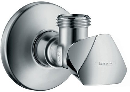 Вентиль угловой Hansgrohe 13903000 хром