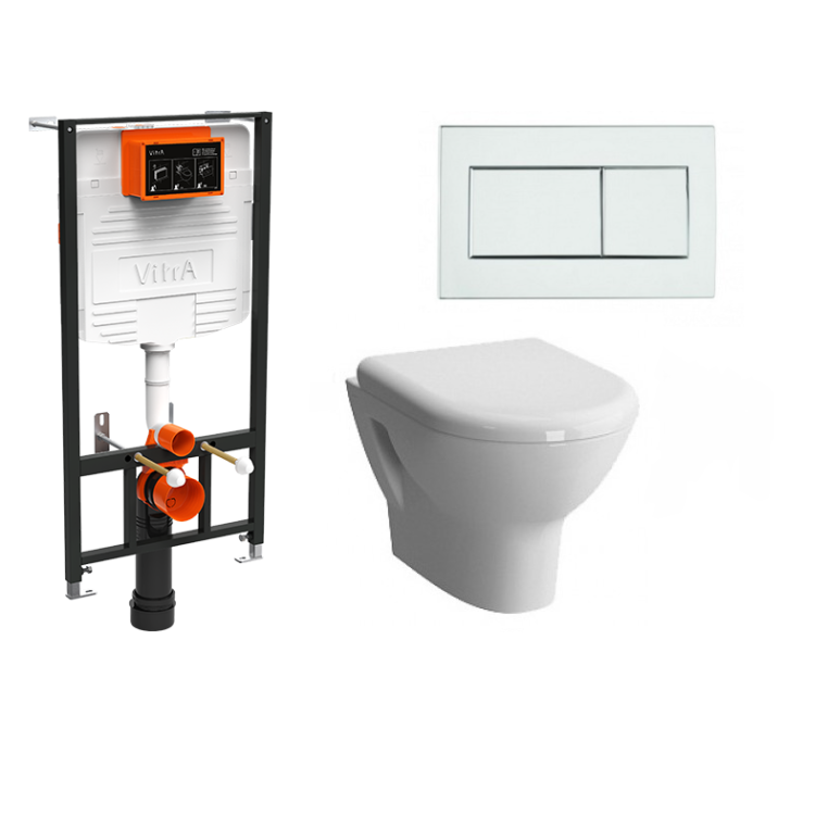 Комплект 4 в 1 VitrA Zentrum 9012B003-7206 с микролифтом