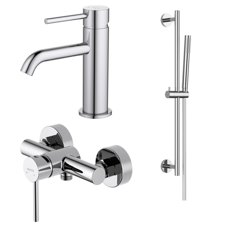 Комплект смесителей для ванны Aquatek Европа AQ1331CR