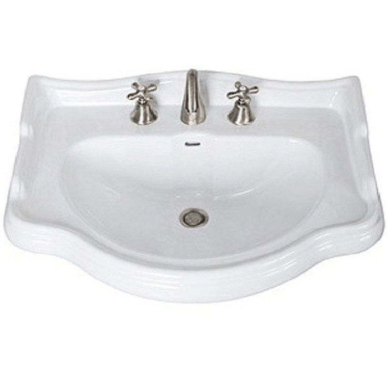 Раковина Kerasan Retro 73х54 см с 3 отв., белый 104701*2