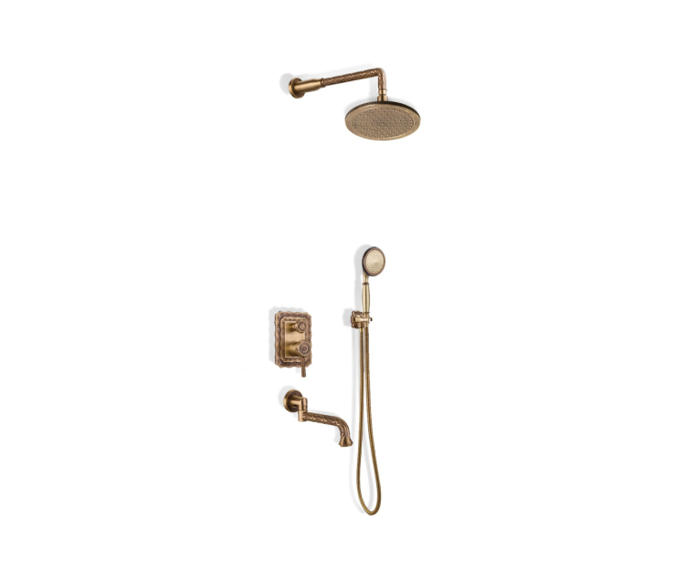 Комплект для душа встраиваемый  Bronze de Luxe WINDSOR (10137R )