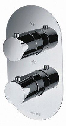 Термостатический смеситель для душа WasserKraft Berkel 4844 хром