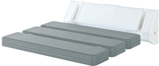 Сиденье для душа откидное Ridder Assistent А0020107 серое